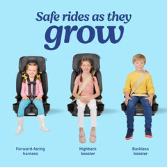 Nautilus® 2.0 3-in-1 Harness Booster Car Seat