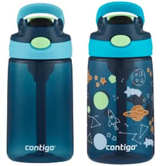 Contigo® Kids Water Bottle with Redesigned AUTOSPOUT® Straw, 14 oz, 2 pack