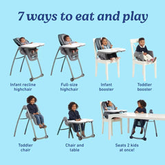 Table2Table™ Premier Fold 7-in-1 High Chair