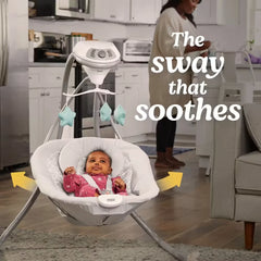 Simple Sway™ Baby Swing