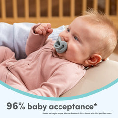 NUK® First Choice Comfy™ 100% Silicone Pacifier, 0-6 months