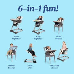 Blossom™ 6-in-1 Convertible High Chair