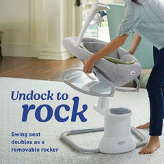 Soothe My Way™ Swing with Removable Rocker