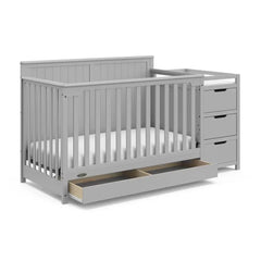 Hadley 5-in-1 Convertible Crib and Changer with Drawer