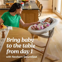 Coming Soon! Close2Baby 3-in-1 High Chair with Newborn SecureSeat
