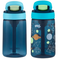 Contigo® Kids Water Bottle with Redesigned AUTOSPOUT® Straw, 14 oz, 2 pack