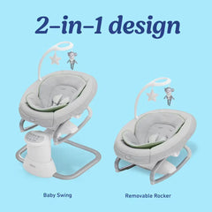 Soothe My Way™ Swing with Removable Rocker