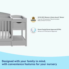 Bellwood Convertible Crib and Changer