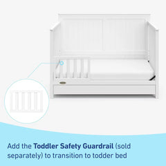 Hadley 4-in-1 Convertible Crib with Drawer