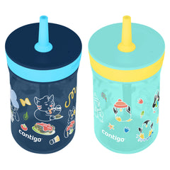 Kids’ Leighton Straw Tumbler with Spill-Proof Lid, 14oz