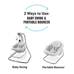 DuetConnect™ LX Baby Swing and Bouncer