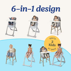 DuoDiner® DLX 6-in-1 Highchair