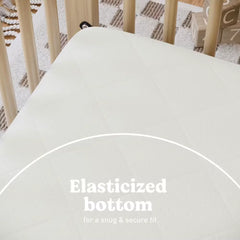 Premium Waterproof Crib And Toddler Mattress Protector