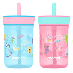 Kids’ Leighton Straw Tumbler with Spill-Proof Lid, 14oz