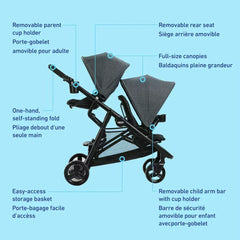 Ready2Grow™ 2.0 Double Stroller