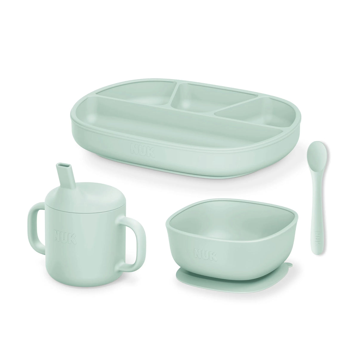 NUK® Perfect Match Silicone Tableware Bundle